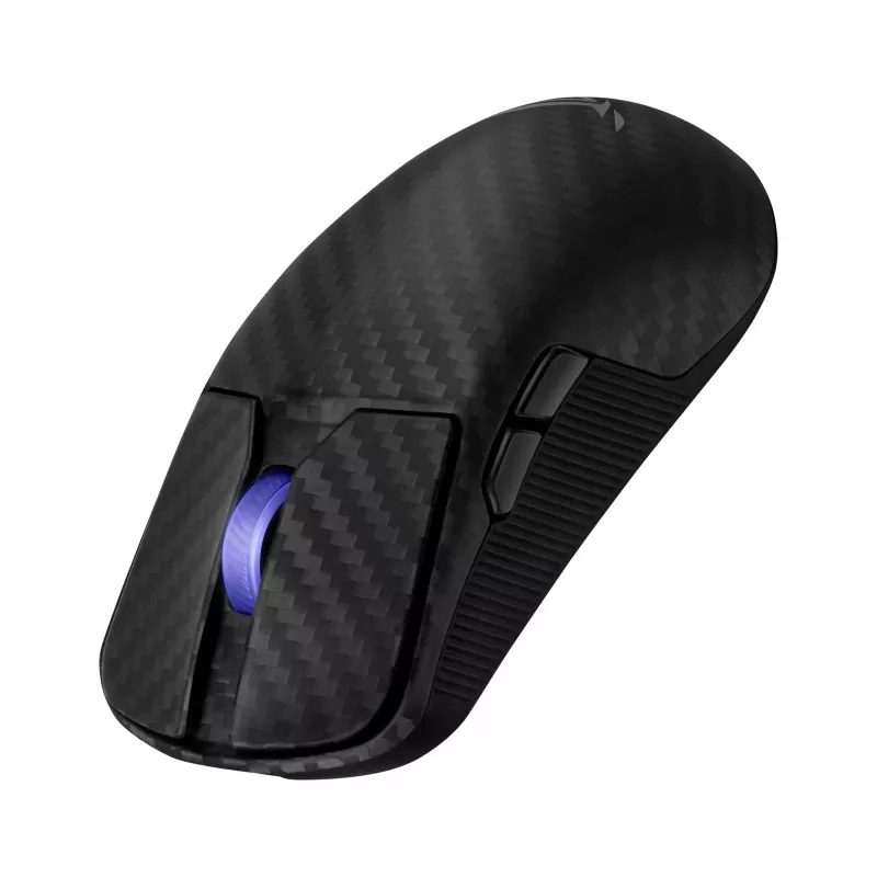 Pelė ASUS ROG Harpe Ace Extreme, dešinei rankai, RF belaidė + Bluetooth + USB Type-A, optinė, 42000 DPI