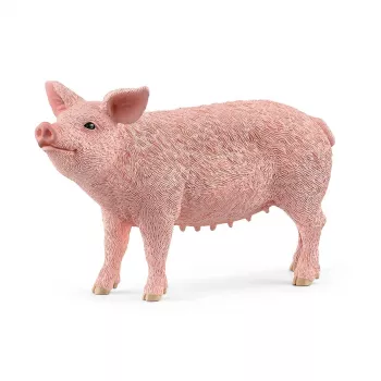 Schleich kiaulės figūrėlė 13933, rožinė, rekomenduojama nuo 3 metų