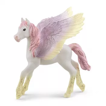 schleich BAYALA Sunrise Pegasus Foal – mažasis aušros sparnuotas žirgelis