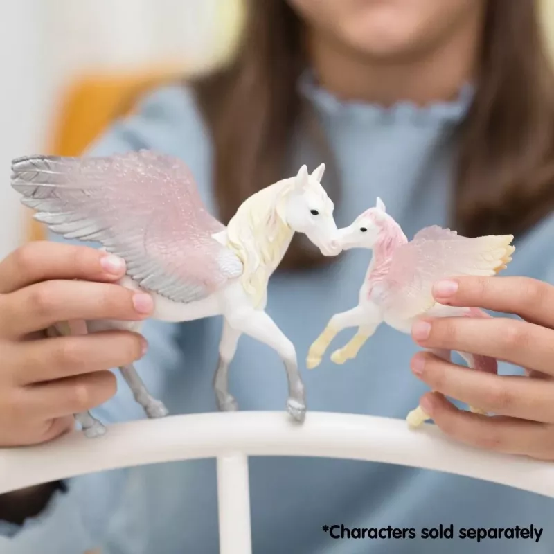 schleich BAYALA Sunrise Pegasus Foal – mažasis aušros sparnuotas žirgelis