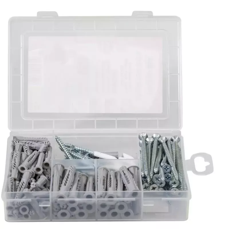 Kaiščių ir varžtų rinkinys Fischer MEISTER-BOX UX 75 vnt.