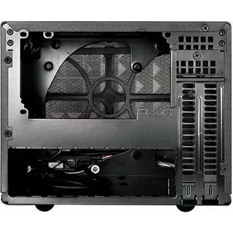 Kompiuterio korpusas SilverStone SUGO SG13 Mini-D juodas