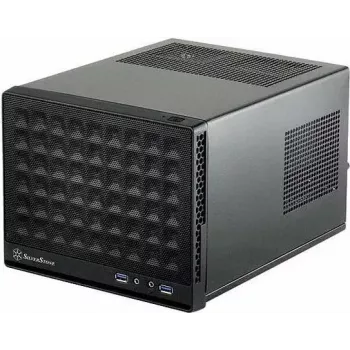 Kompiuterio korpusas SilverStone SUGO SG13 Mini-D juodas