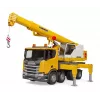 BRUDER SCANIA Super 560R Liebherr sunkvežimis su kranu