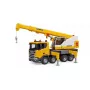 BRUDER SCANIA Super 560R Liebherr sunkvežimis su kranu