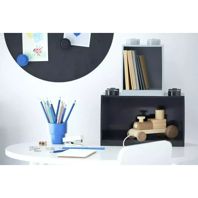 Lentyna sieninė Room Copenhagen LEGO Brick 8 White