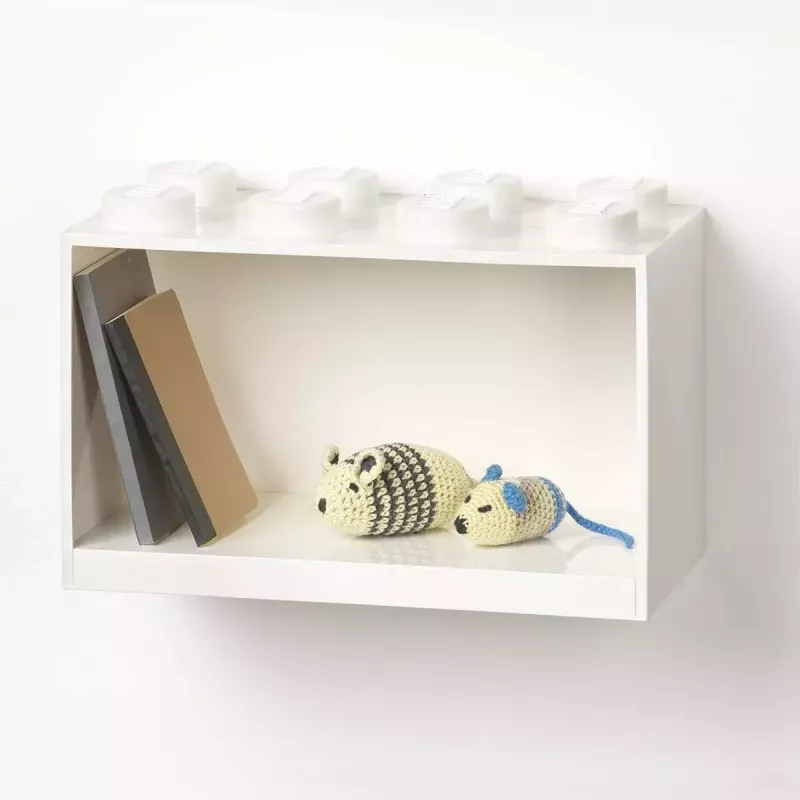 Lentyna sieninė Room Copenhagen LEGO Brick 8 White