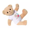 Žaislinis meškiukas BABY born Bear baltas 0–12 metų