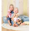Žaislinis meškiukas BABY born Bear baltas 0–12 metų