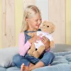 Žaislinis meškiukas BABY born Bear baltas 0–12 metų
