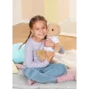 Žaislinis meškiukas BABY born Bear baltas 0–12 metų