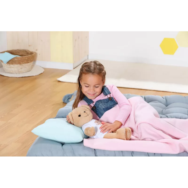 Žaislinis meškiukas BABY born Bear baltas 0–12 metų
