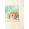 Žaislinis meškiukas BABY born Bear baltas 0–12 metų