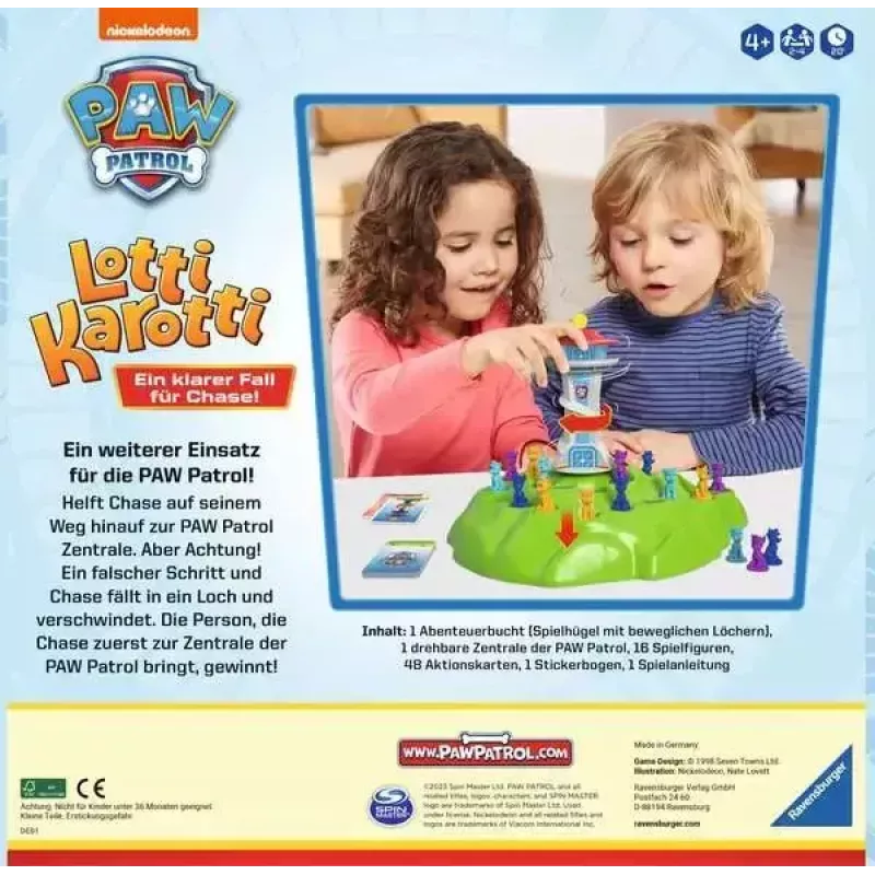 Stalo žaidimas Ravensburger 22372 šeimai, 20 min, nuo 4 metų