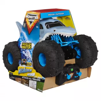 Monster Jam oficialus Megalodon STORM visureigis nuotoliniu valdymu, 1:15 mastelis