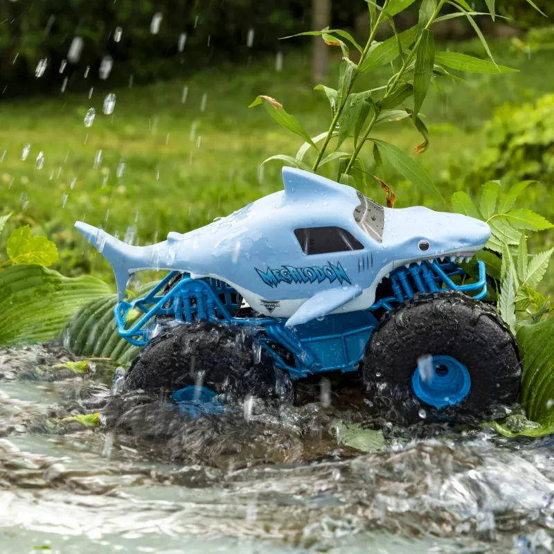 Monster Jam oficialus Megalodon STORM visureigis nuotoliniu valdymu, 1:15 mastelis