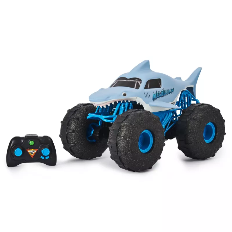 Monster Jam oficialus Megalodon STORM visureigis nuotoliniu valdymu, 1:15 mastelis