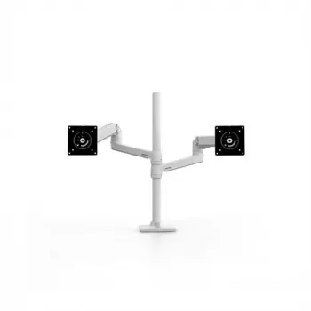 ERGOTRON LX Dual Stacking Arm, Tall Pole (balta)