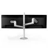 ERGOTRON LX Dual Stacking Arm, Tall Pole (balta)