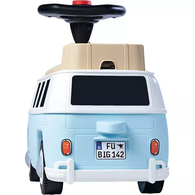 Vaikų važinėjimosi žaislas BIG Baby VW T1 mėlynas modelis 800055321