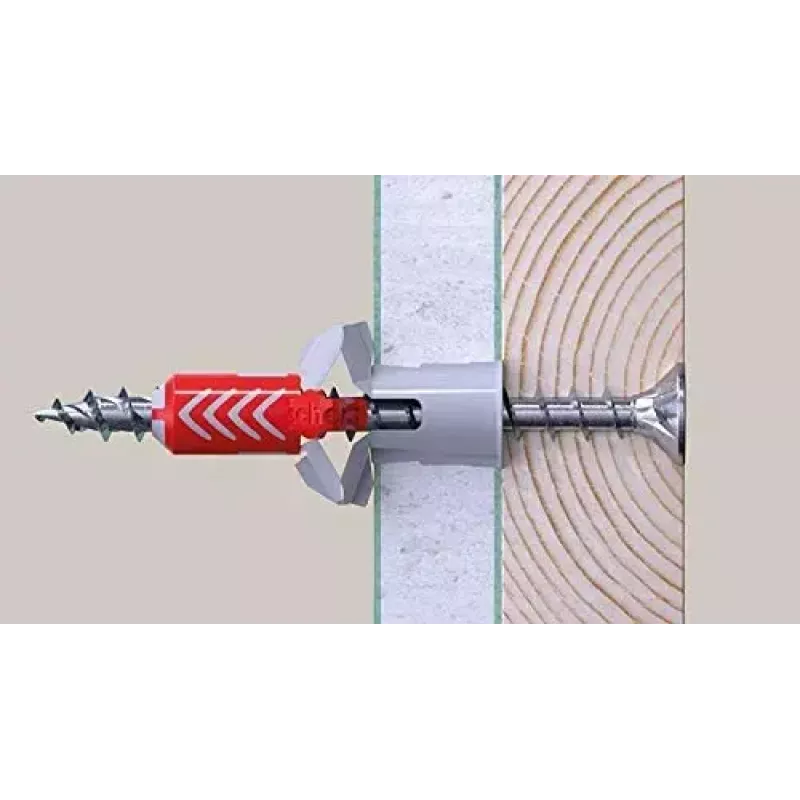 Fischer 670501 varžtas medienai — plieninis 100 mm, 6 mm skersmens, 60 mm sriegis, 25 vnt.