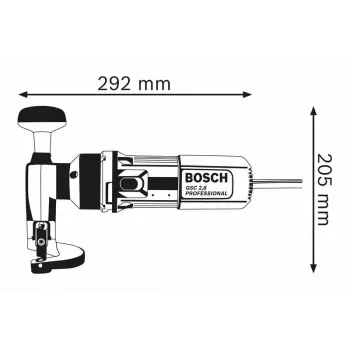 Bosch 0 601 506 103 žirklinės žirklės 2400 spm 500 W