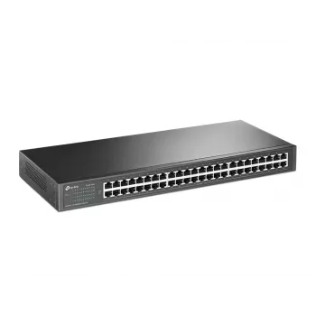 TP-Link TL-SF1048 48 prievadų 10/100Mbps tinklo jungiklis, nestandartinis, Fast Ethernet, montuojamas į stelažą, 1U