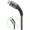 USB laidas Wentronic 49282 USB 2.0 1 m Micro-USB B USB A juodas pilkas