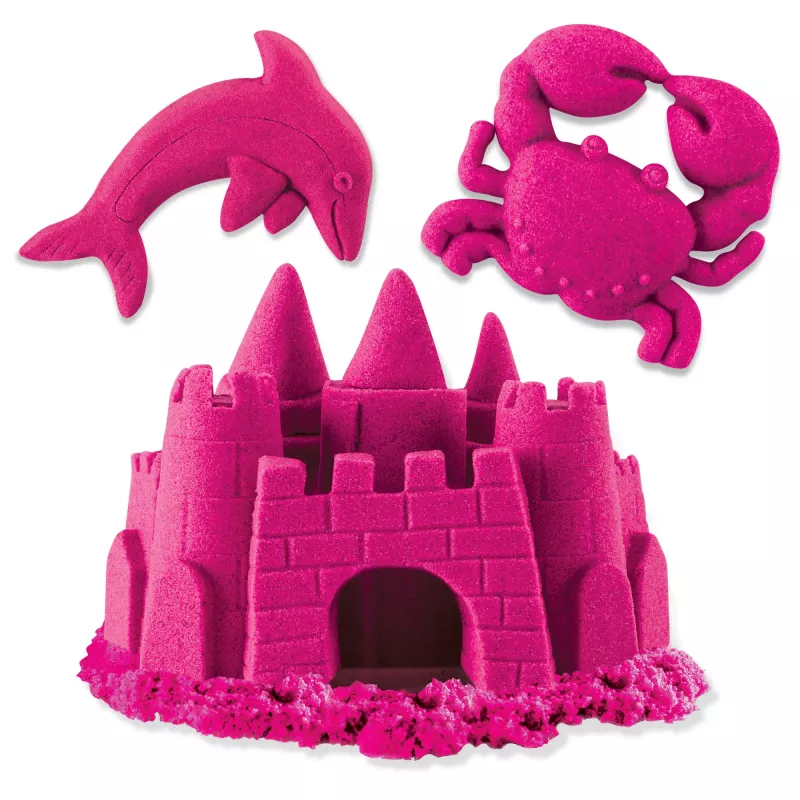 Spin Master Kinetic Sand Pink 2 lb – rožinis sensorinis smėlis vaikams