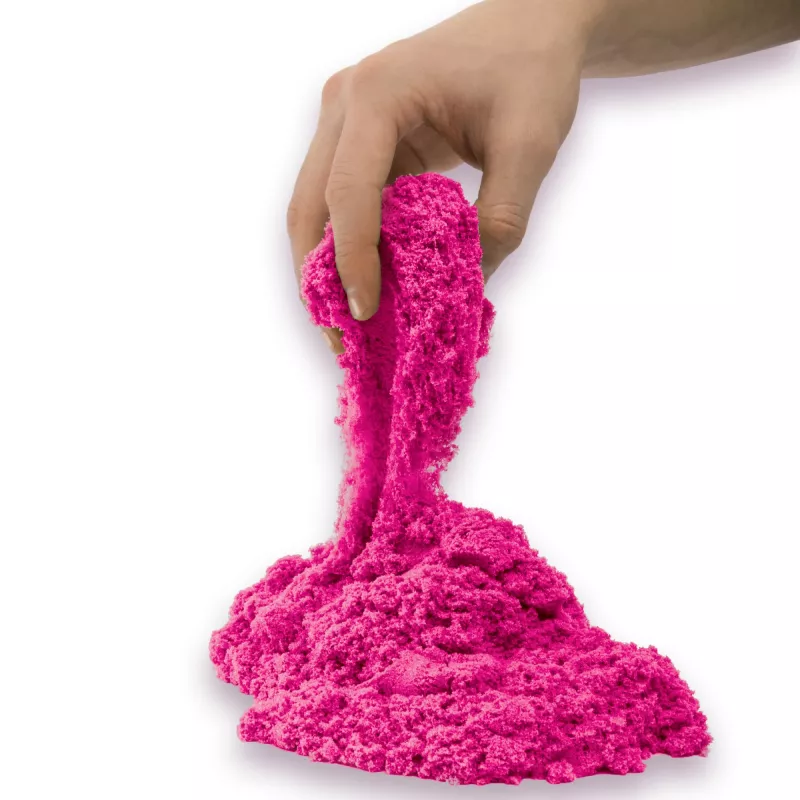 Spin Master Kinetic Sand Pink 2 lb – rožinis sensorinis smėlis vaikams
