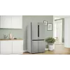Bosch Serie 4 KFN96APEA šaldytuvas šaldiklis šalia šaldytuvo, laisvai pastatomas, 605 L, nerūdijantis plienas