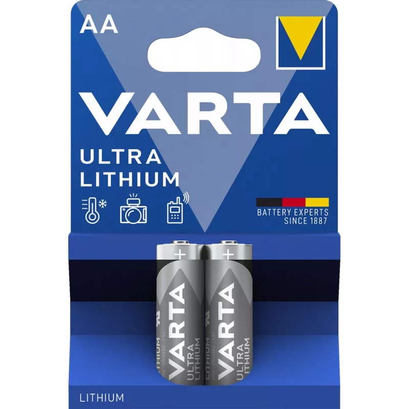 VARTA baterija vienkartinė Ultra Lithium Mignon Aa 1.5v