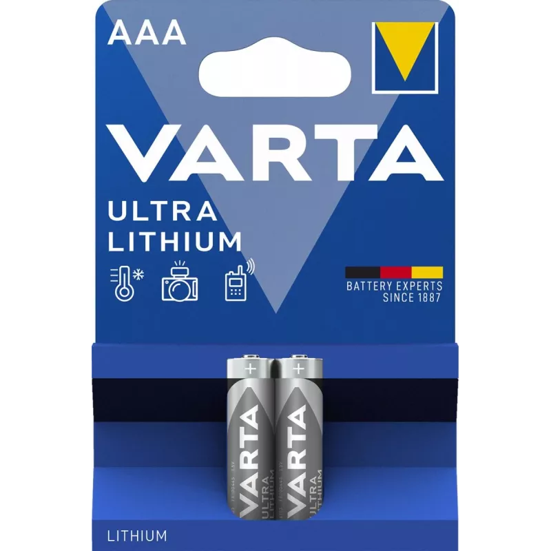 Baterija VARTA Ultra Lithium AAA 1,5 V