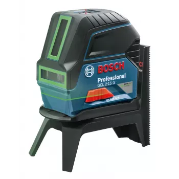 Bosch GCL 2-15 G linijinis/taškinis nivelyras 10 m 500-540 nm (< 10 mW)