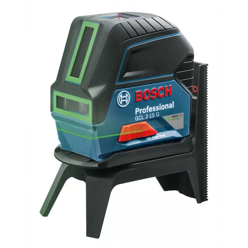 Bosch GCL 2-15 G linijinis/taškinis nivelyras 10 m 500-540 nm (< 10 mW)