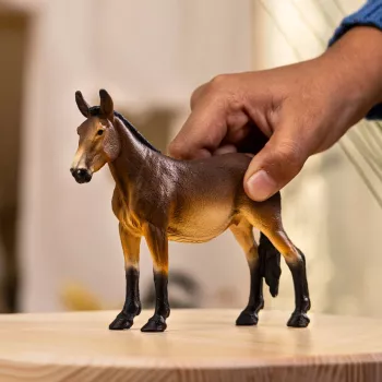Schleich FARM WORLD Mulas, 3 metų, Ūkis, Ūkio gyvūnai / ūkio žaislai, Įvairiaspalvis
