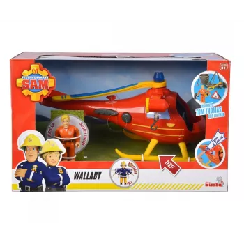 Sraigtasparnis Simba Toys 109252510 Fireman Sam Oranžinis 3+