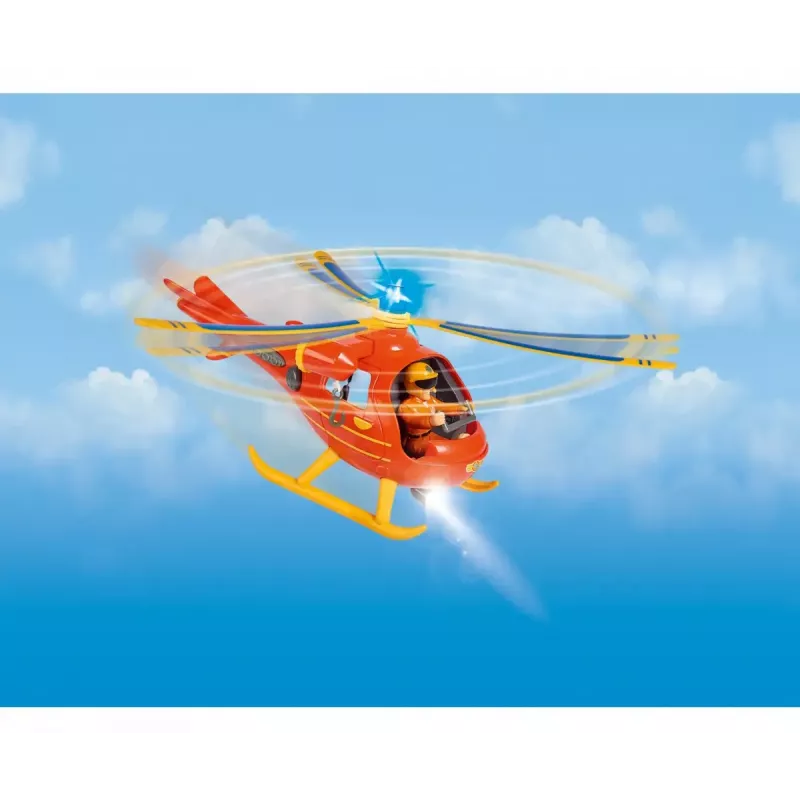 Sraigtasparnis Simba Toys 109252510 Fireman Sam Oranžinis 3+