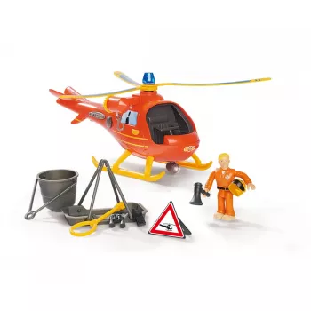 Sraigtasparnis Simba Toys 109252510 Fireman Sam Oranžinis 3+