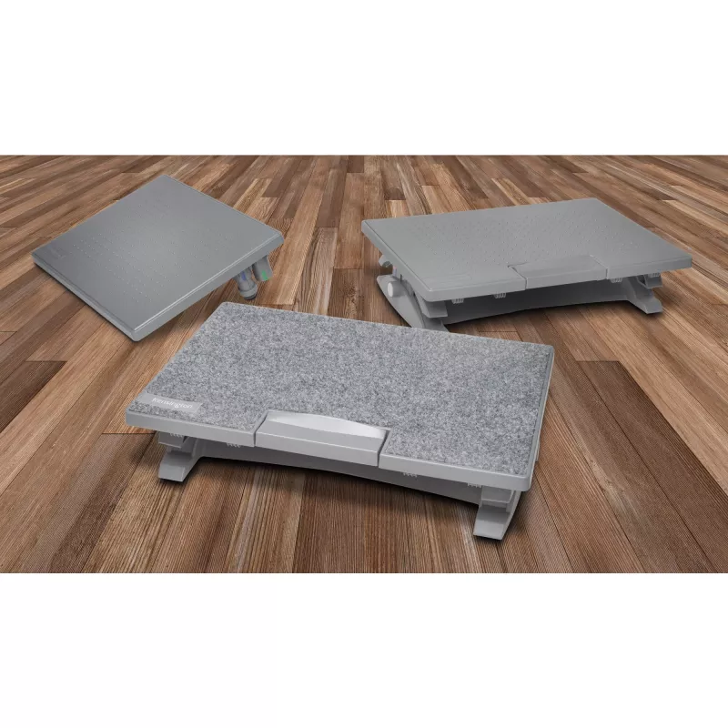 Kensington SmartFit SoleMate Pro Elite ergonominė pėdų atrama, pilka, 0–18°, 9 cm, 12 cm, 2,3 kg, 1 vnt.