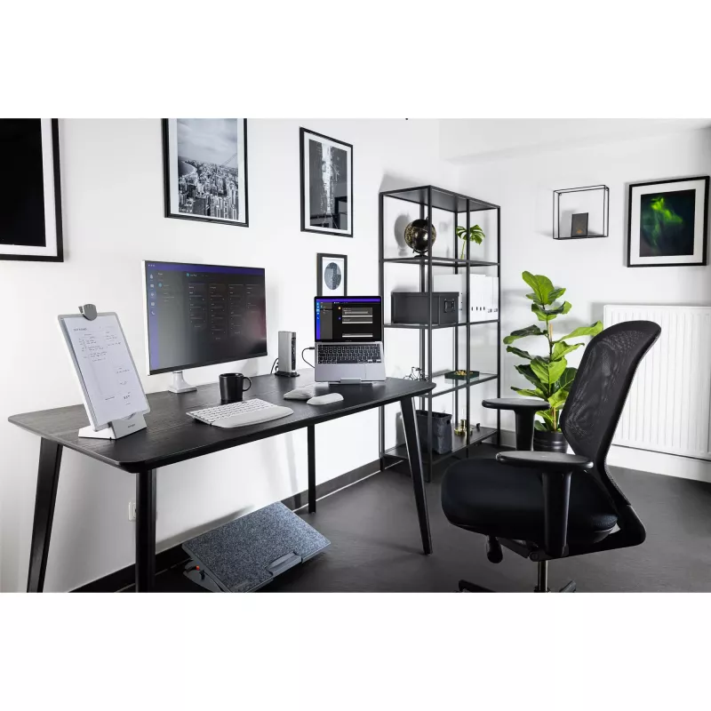 Kensington SmartFit SoleMate Pro Elite ergonominė pėdų atrama, pilka, 0–18°, 9 cm, 12 cm, 2,3 kg, 1 vnt.
