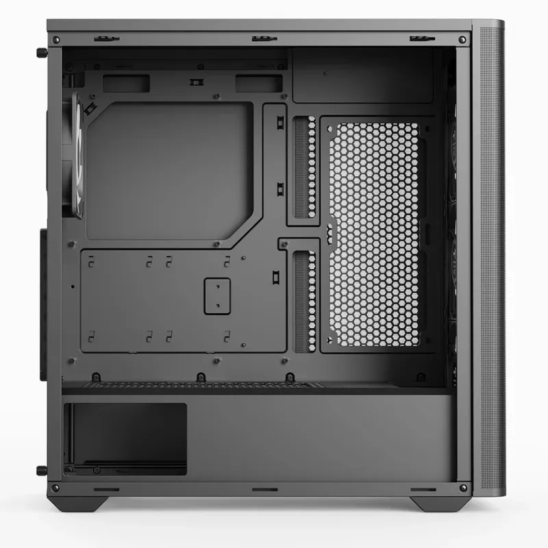 Aerocool D501A Midi Tower korpusas juodas