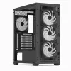 Aerocool D501A Midi Tower korpusas juodas