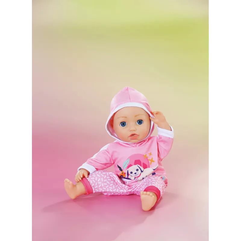 BABY born bėgimo kostiumėlis rožinis 43cm lėlės drabužių komplektas