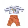 BABY born Outfit Palmtree – drabužėlių rinkinys 43 cm lėlei