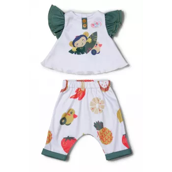BABY born Outfit Monkey 43 cm – drabužių komplektas lėlei