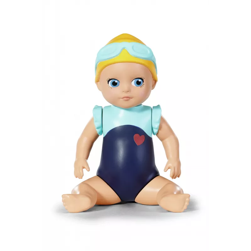 BABY born Splish Splash vežimėlis su lėle Emma, įvairiaspalvis