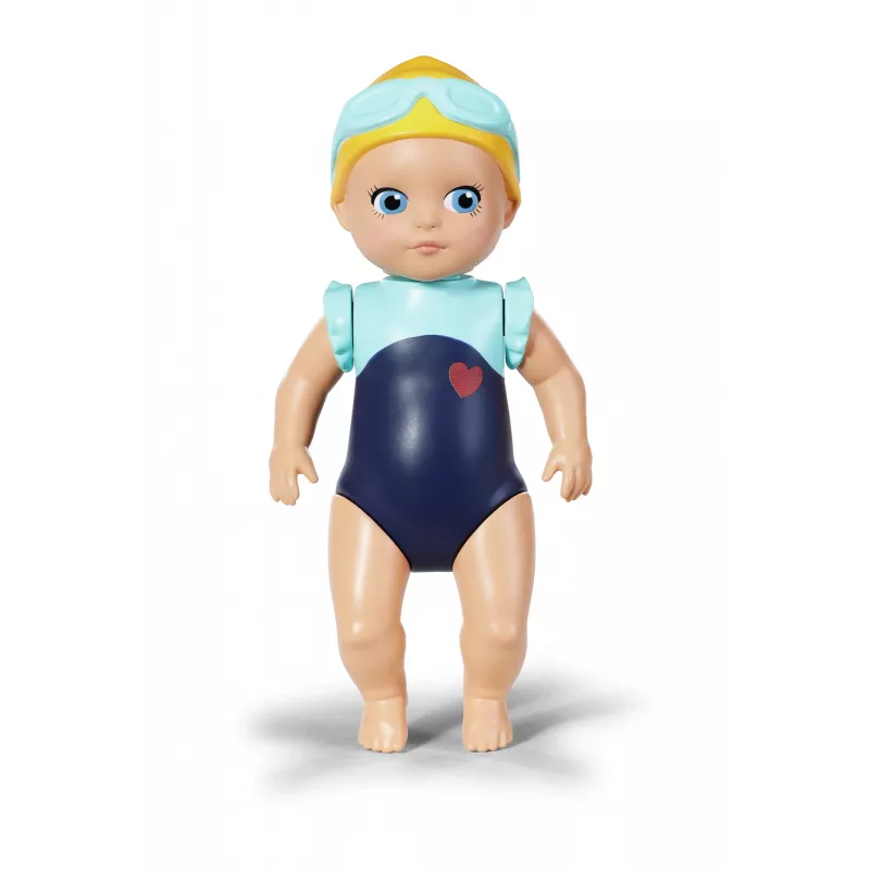 BABY born Splish Splash vežimėlis su lėle Emma, įvairiaspalvis