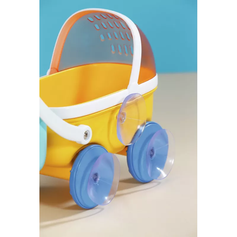 BABY born Splish Splash vežimėlis su lėle Emma, įvairiaspalvis
