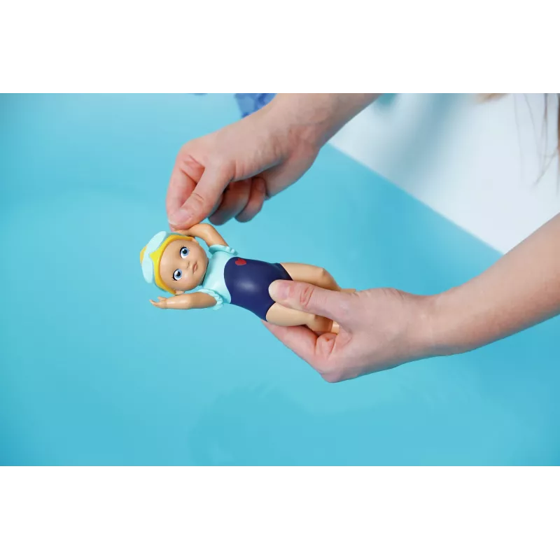 BABY born Splish Splash vežimėlis su lėle Emma, įvairiaspalvis